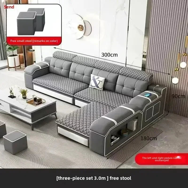 Durable Premium Quality Couch Pouf Living Room Sofas Futon Floor Designer Relaxing Filling Nordic Living Room