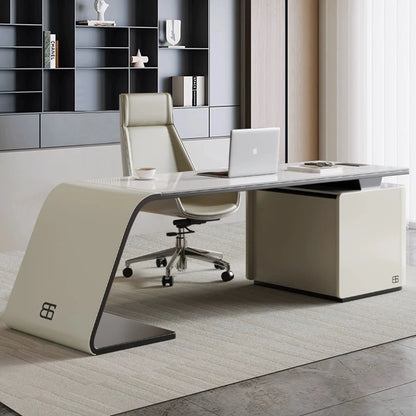 Manager Storage Executive Office Desk Modern Cheap Adjustable Study Computer Desk Drawers Modern Bureau Tafel Work Station Table
