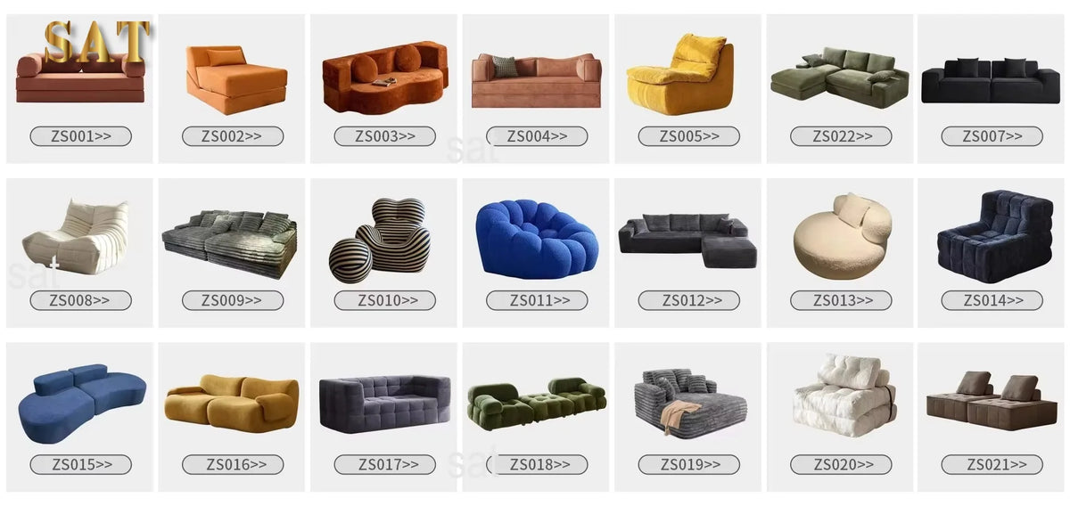 #Striped Soft Fabric Modular Oversized Chaise Lounge Sofa with Layered Back Cushions Cozy Deep Seating for Modern Living Room