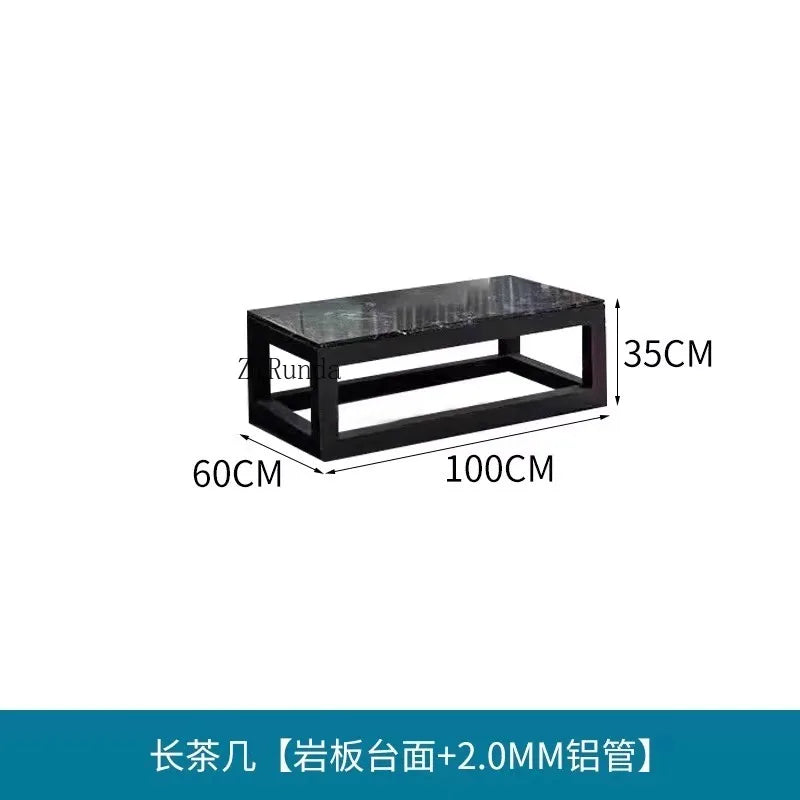 Outdoor sofa aluminum alloy outdoor waterproof sunscreen leisure sofa chair