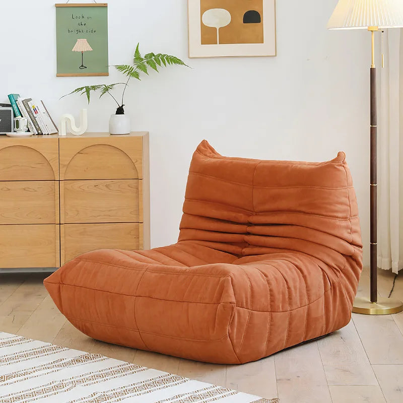 Lazy sofa single leisure chair modern simple technology leather ins