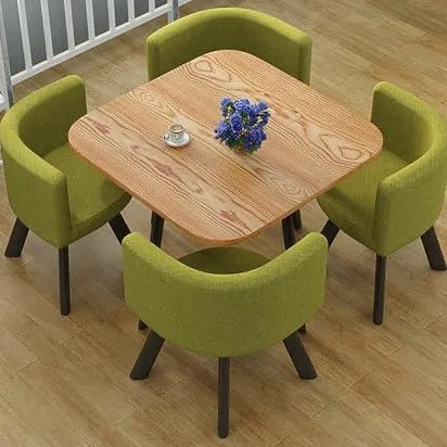 Simple square negotiation table and chair combination store, shop