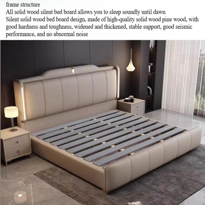 180x200 cm Double bed frame king size frame headboard with 3 drawer storage luxury home bedroom bed queen cama king furniture