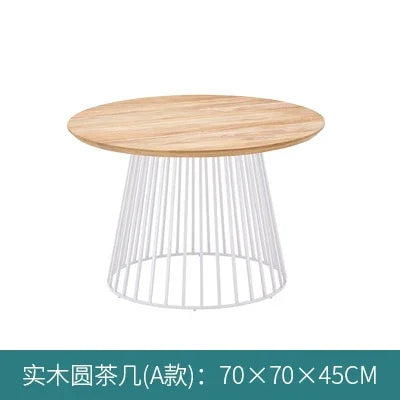 Outdoor sofa, rainproof, sunscreen, rattan craft, courtyard garden, Nordic solid wood coffee table