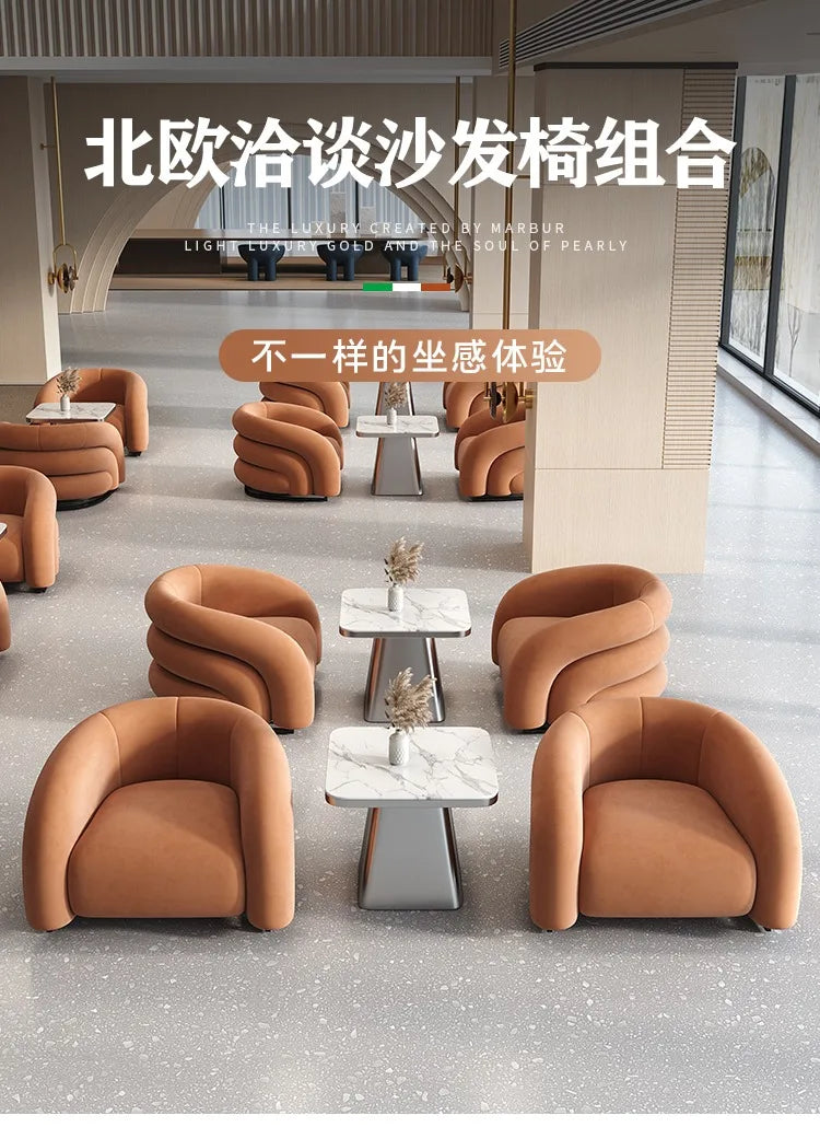 Modern Furniture Single Person Chair Comfy Relaxing Balcony Computer Armchair Luxury Vintage Gamer Chaise Lounges Aesthetic Room