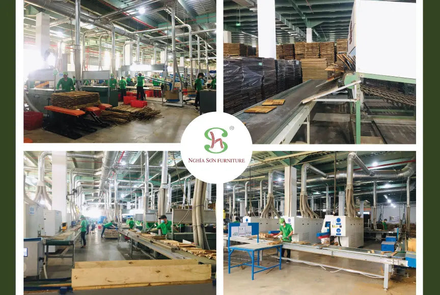 Banc en bois d'acacia naturel de meubles d'extérieur écologiques de haute qualité du Vietnam