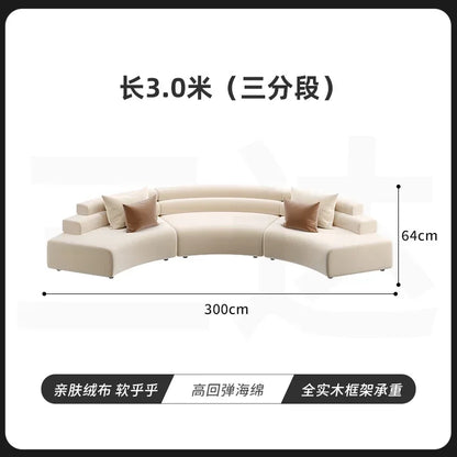 A44 Modern Nordic Living Room Sofas Conference Tables Office Sectional Corner Outdoor Sofa Curved Designer Muebles Home Furnitur