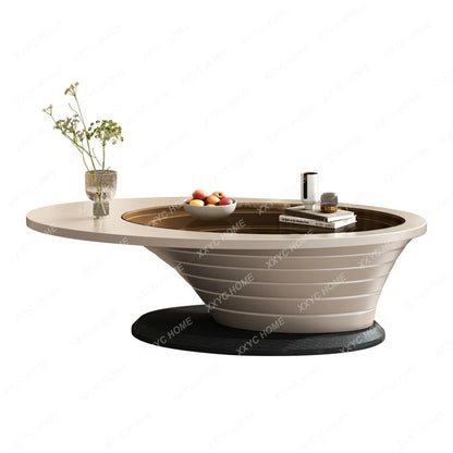 Table basse moderne simple haut de gamme, petit appartement, salon, maison