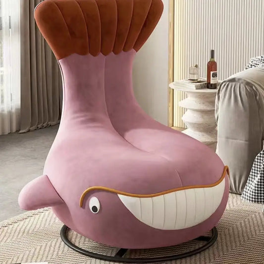 Rotating shark whale apartment 360 can be transferred to self-produced and self-sold dormitory light luxury Internet celebrity s