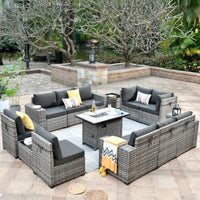 Best Seller Rattan Wicker Garden Set Rattan Outdoor Wicker Sofa Cheap Rattan Wicker Terrace Furniture Balcony Seating Group