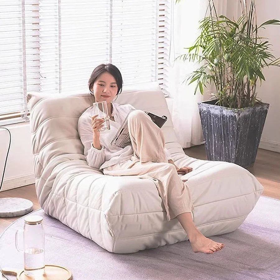 Lazy Sofa, Reclining Or Sleeping, Living Room Tatami, Bean Bag Sofa, Single Person Small Sofa, Living Room Leisure Sofa Chair