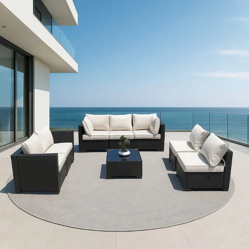 Armchair Boho Garden Furniture Sets Retro Plastic Garden Furniture Sets Gazebo Fabric Loungeset Garten Garden Furniture Outdoor