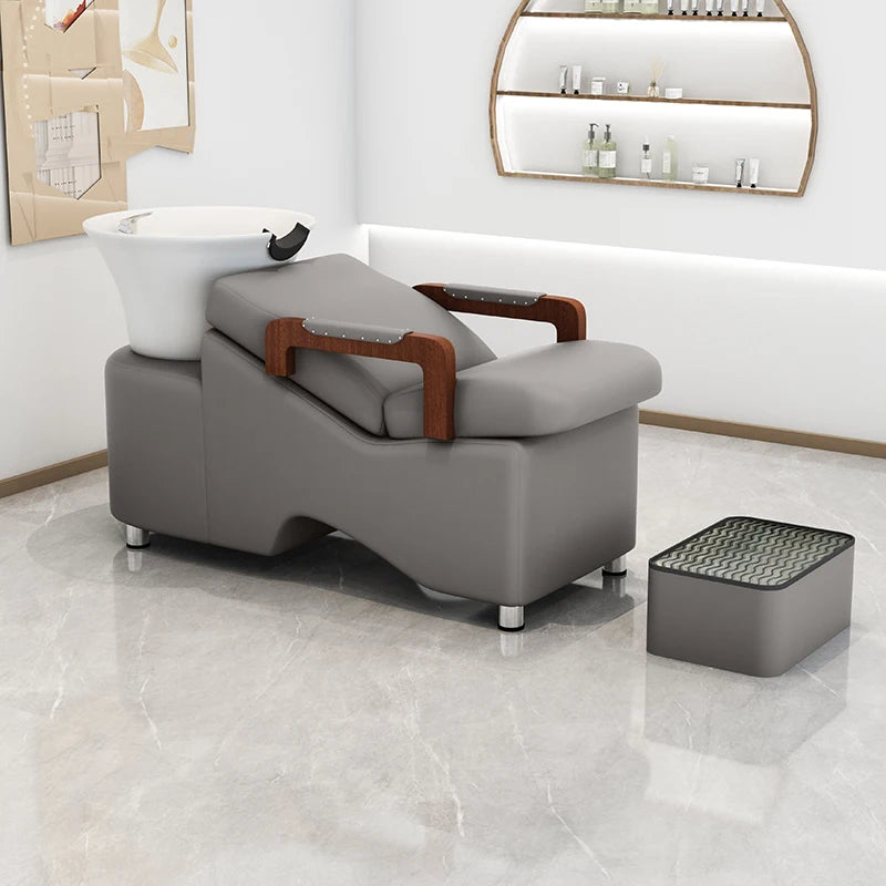 Luxury Premium Shampoo Chair Minimalist Simple Shampoo Chairs Moveis Para Salão De Beleza Baratos Cabeleireiro Salon Furniture