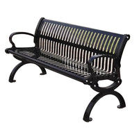 Plastic Automatic Contemporary Convertible Extendable Commercial Leisure Bench Customized