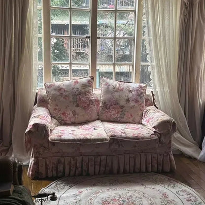 Double Designer Living Room Sofa Europe Floor Romantic Apartment Sofa Elegant Luxury Muebles Para El Hogar Home Furniture