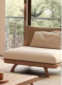 A couch Minimalistic Wooden Sofa Stools Recliners Modern 3 Seater Lazy Living Room Couch Lounge Mini China Sofas Camas Furniture
