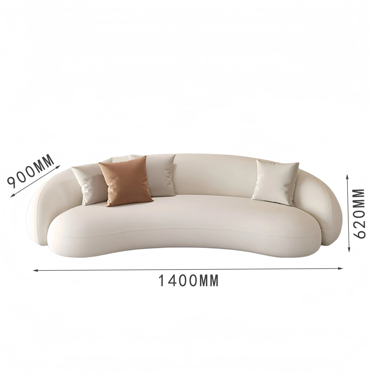 Oversized Designer Living Room Sofas Minimalist Curved Modern Living Room Sofas Lounges 2 Seater Divano Soggiorno Home Furniture