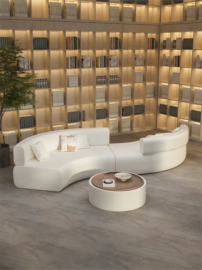 Nordic Cloud Living Room Sofas Minimalist Modern Luxury Outdoor Sofas Designer Relaxing Balcony Wood Divano Library Furniture