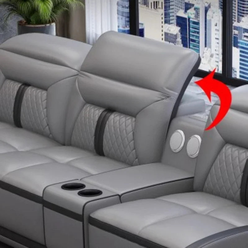Luxury Wood Nordic Living Room Sofas Cozy Relaxing Recliner Armchair Sofas Floor Daybed Massage Woonkamer Banken Home Furniture