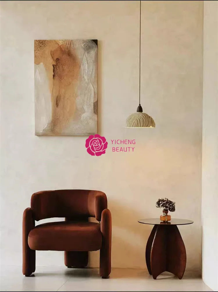 Beauty Wholesale Single Sofa Chair Balcony Light Luxury Single Chair From China Supplier Acrylic Chairs