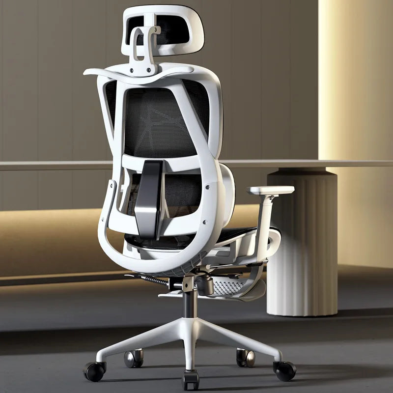 Ergonomic chair Home computer chair Comfortable sedentary office chair Back seat Study desk E-sports study chair