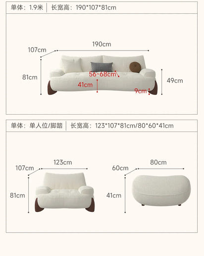 Luxury Modern Unique Sofas Two Seater Large Sleepingdaybed Armchair Sofas Nordic Lounge Woonkamer Banken Furniture Living Room
