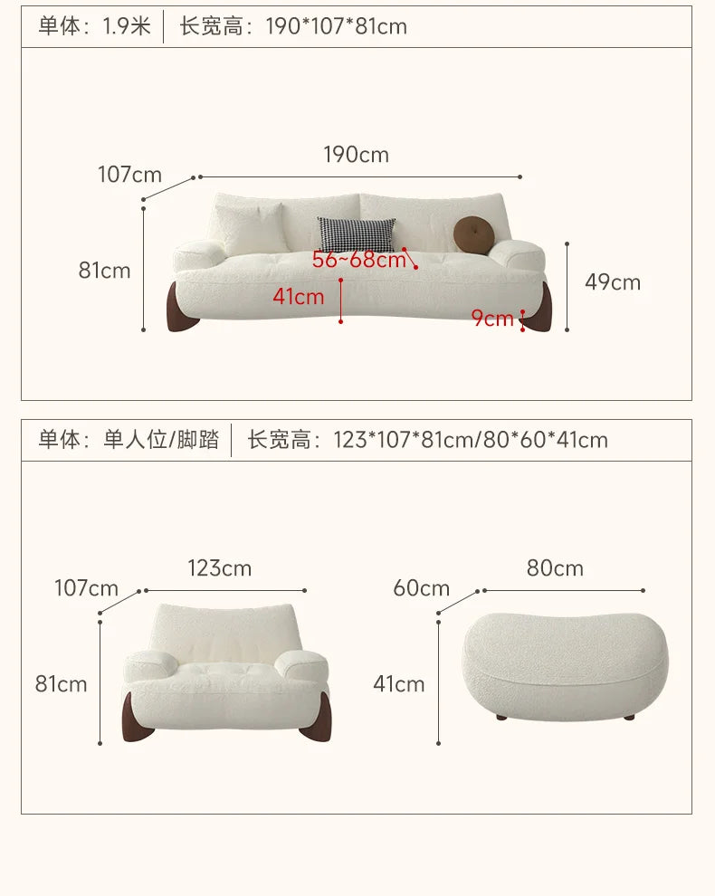 Luxury Modern Unique Sofas Two Seater Large Sleepingdaybed Armchair Sofas Nordic Lounge Woonkamer Banken Furniture Living Room