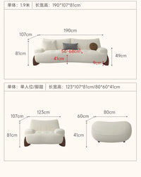Luxury Modern Unique Sofas Two Seater Large Sleepingdaybed Armchair Sofas Nordic Lounge Woonkamer Banken Furniture Living Room
