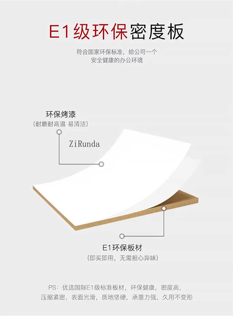 Painted desk simple modern fashion light luxury boss table creative president table and chair combination