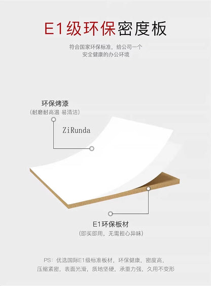 Painted desk simple modern fashion light luxury boss table creative president table and chair combination