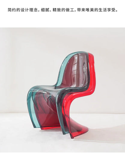 Lightweight Chair Nordic Designer Furniture Sedie Soggiorno Pranzo Kitchen Chaise Design Room Acrylic Modern Dining Transparent
