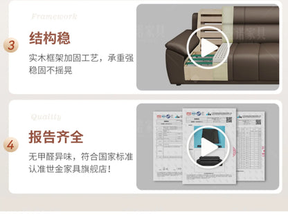 Recliner Loveseat Sofa Office Chair Compressed Cloud Couch Leather Sectional Sofa Bed Folding Modern Divani Sottovuoto Furniture