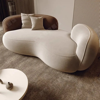 Nordic Lazy Living Room Sofas Luxury Lounge Double Floor Sofa Designer Adults Meuble De Salon Home Furniture Accessories