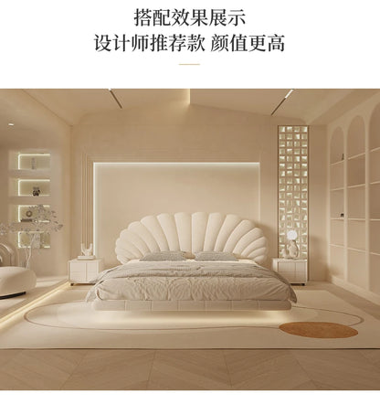 Lit 180x200 Double Bed 2-Person Bedroom Furniture Lit 180x200 Soft Twin Frame Double Beds Soft Luxury Bedroom Bed Furniture