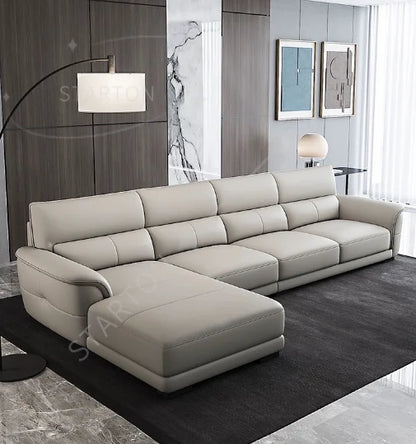 Couch Sofas l Shape Living  Wood Minimalist Sofa Living Room Luxury  Modern Sofa