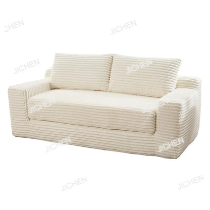 JC Modular Fabric Folding Vacuum Compression Sofa Bed Living Room Sofa Sponge Lazy Frameless Boneless Sofa Chair
