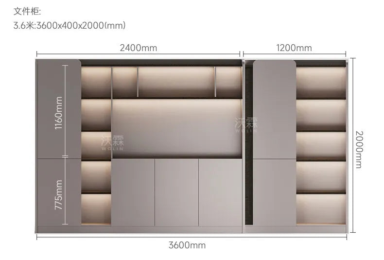 Minimalist Crafts Office Desk Storage Luxury Executive Organizers Office Desk Computer European Meuble Bureau Home Furniture