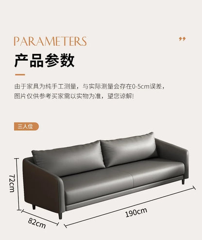 Office Sofa Modern Meeting Guests Business Reception Negotiation Leisure Area Modern Leather Sofa Coffee Table Combination Set