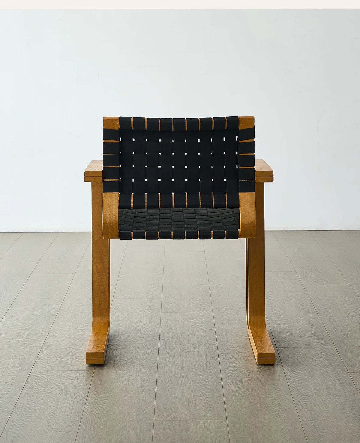 LTT Armchair Bauhaus Vintage French Solid Wood Dining Chair Medieval Back Chair