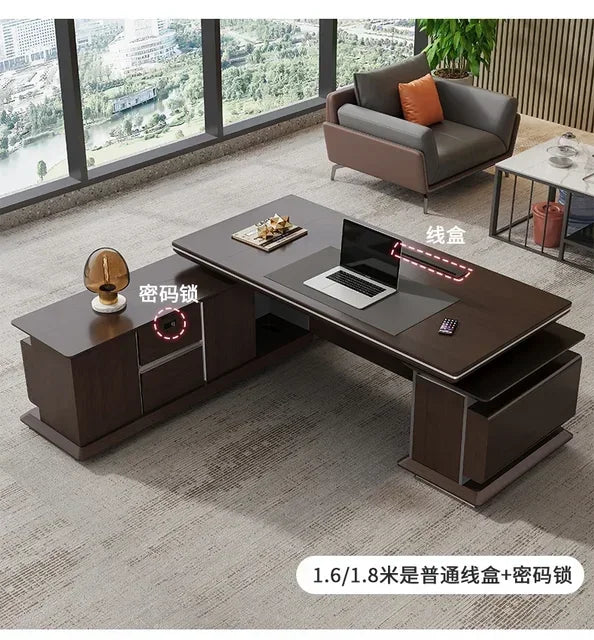 Aesthetic Executive Office Executive Desk Reading Minimalist Table Computer Tables Coffee Reception Tavolino Hotel Furniture