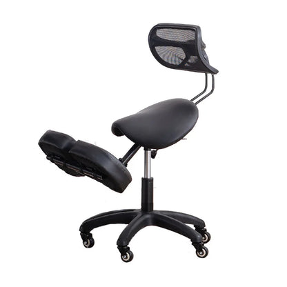 Kneeling Chair Adult Ergonomic Orthopedic Seat Saddle Chair Double Cushion Adjustable Anti-Humpback Positive Posture Study Chair