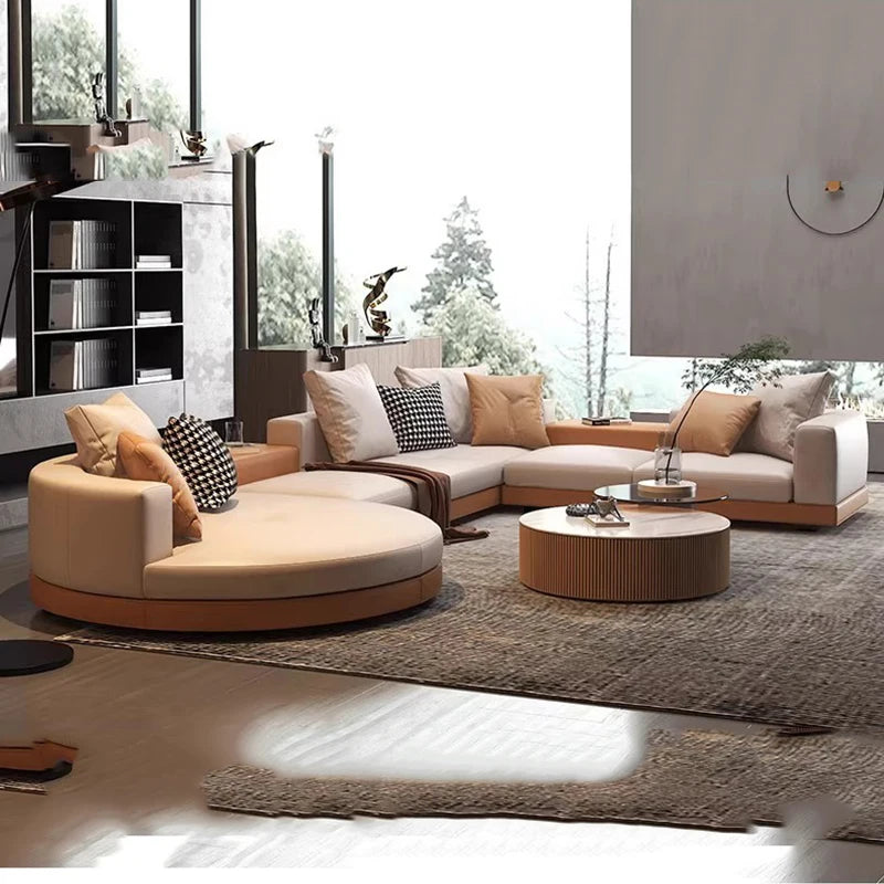 Minimalist Nordic Living Room Sofas Luxury Sectional Lounge Curved Living Room Sofas Designer Individual Muebles Home Furniture