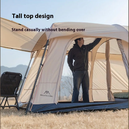Mountainhiker Tent outdoor camping overnight two-bedroom portable thickened field awning camping equipment family gathering