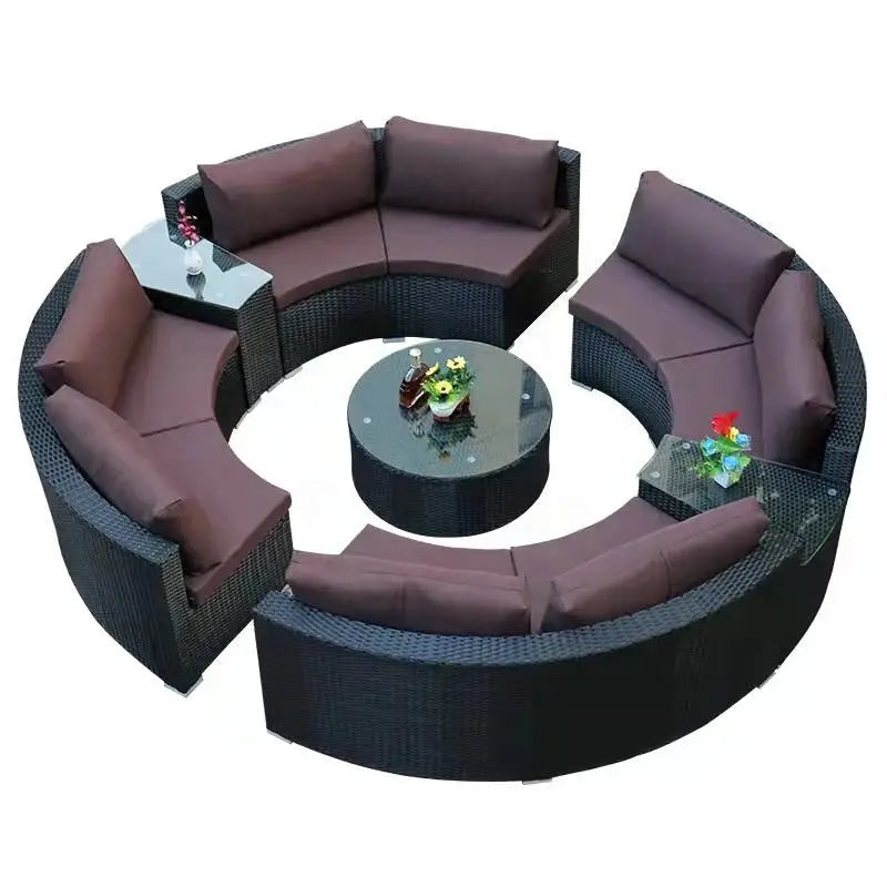 2022 Cheapest Garden Sofas Rattan Outdoor Furniture
