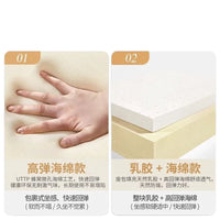 Very simple cream wind and cloud velvet fabric sofa small apartment living room straight row light luxury sofa