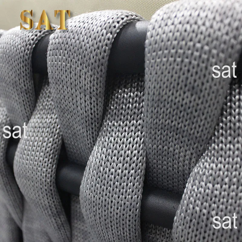 Garden Rope Outdoor Garden Furniture Lounge Daybed Sofa Outdoor Sunbed