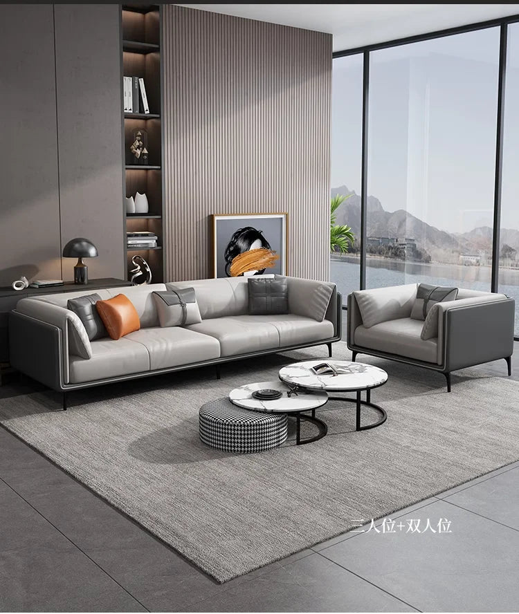 Minimalistic Elegant Sofa Nordic Style European L Shape Modern Lounge Sofas Living Room Modular Divani Da Soggiorno Furniture
