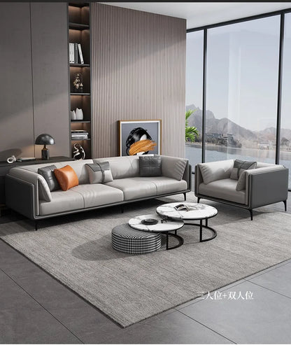 Minimalistic Elegant Sofa Nordic Style European L Shape Modern Lounge Sofas Living Room Modular Divani Da Soggiorno Furniture