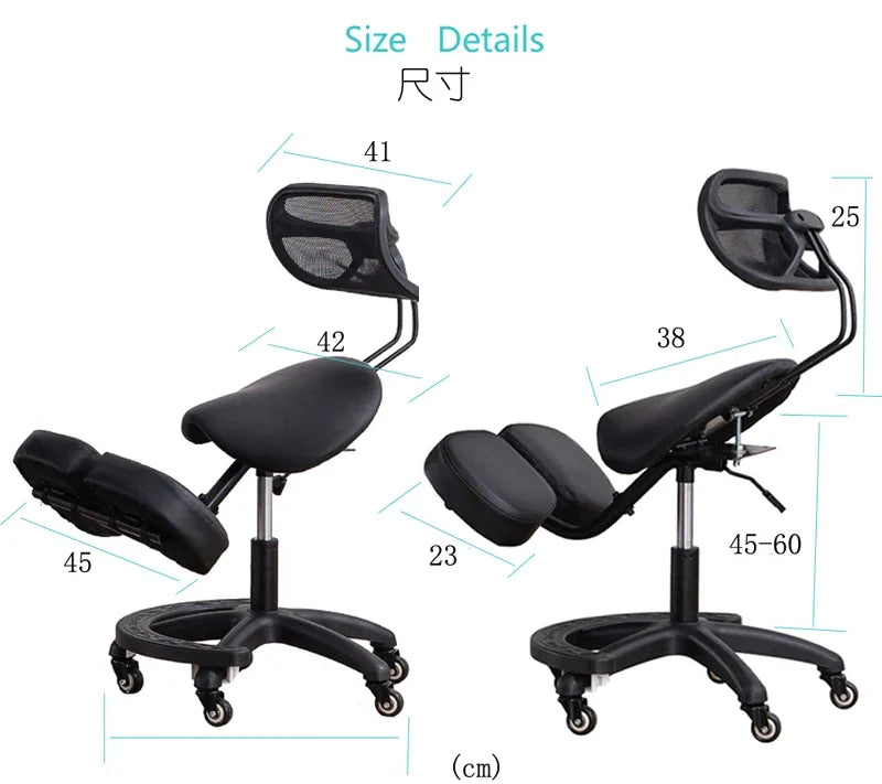 Ergonomic Adjustable Computer Chair Comfortable Home Kneeling Chair