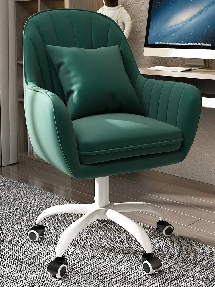 Leisure Bedroom Student Dormitory Computer Chair Home Furniture Backrest Office Chairs Front Desk Hotel Lifting Swivel Armchair